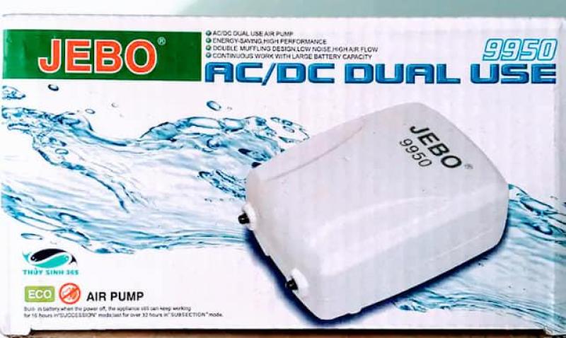 Máy Sủi Oxy Tích Điện JEBO 9950