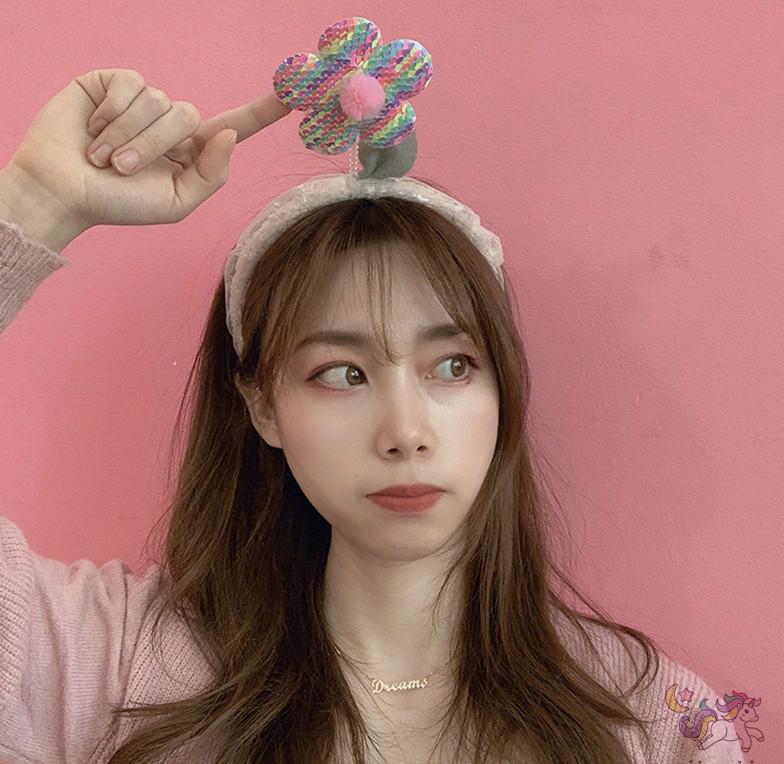 BĂNG ĐÔ , CÀI TÓC , bờm tóc HOA KIM SA CUTE CHO BÉ