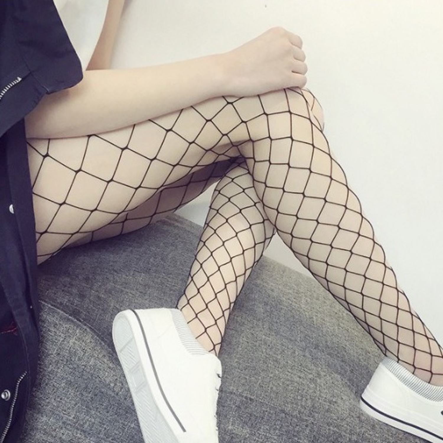 Quần tất lưới nữ thời trang đủ size lưới.