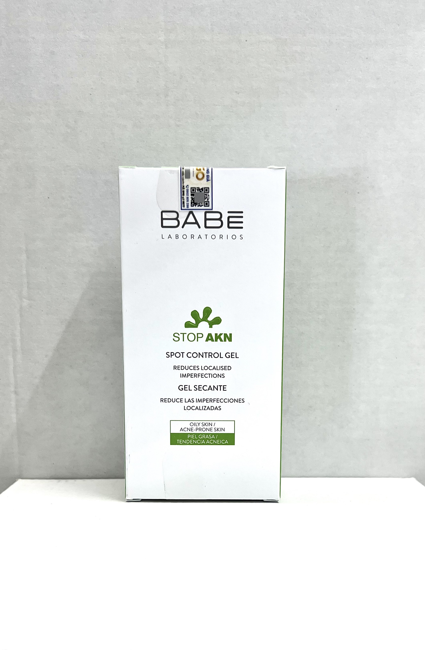 Gel chấm mụn BABÉ STOP AKN Spot Control Gel 8ml