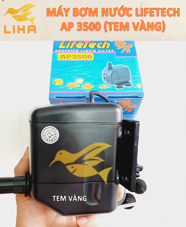 Máy Bơm Lifetech AP3500 (60W-3000L/H-3M) - Bơm Nước Hút Cặn Cao Cấp