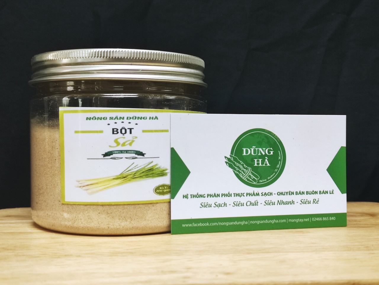 Bột sả khô nguyên chất 100%