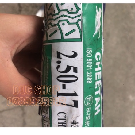 Lốp Cheetah Thái  Có Săm Xe Wave 2.25-17 & 2.50-17