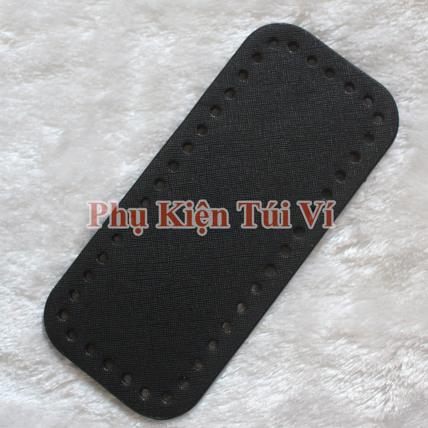 Đế da PU 8x18cm làm đồ handmade(82k/cái)