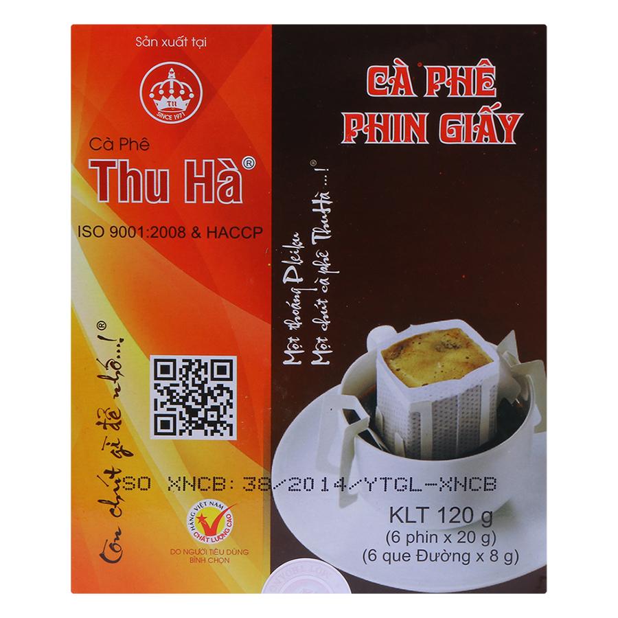 Cà phê phin giấy Thu Hà 120gram
