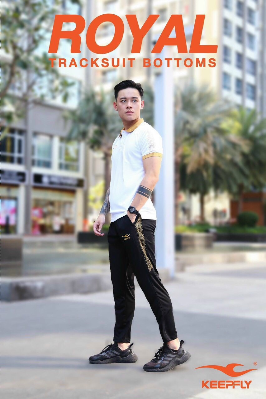 Quần Dài Thể Thao KEEPFLY Royal Vải Thun 4 Chiều