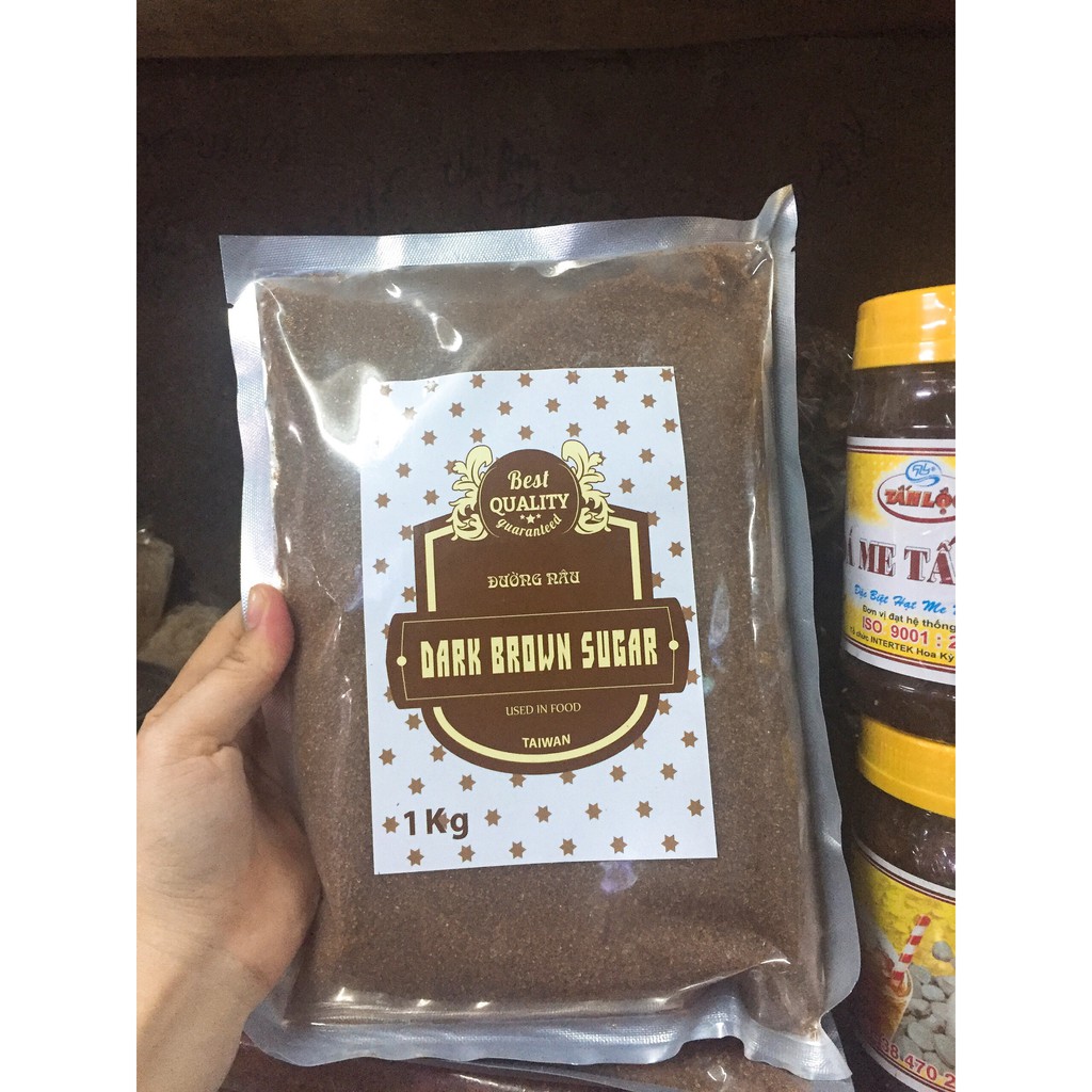 Đường đen Taiwan gói 500g