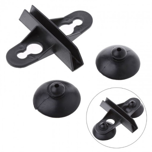 Bộ 6 chiếc chân hít ngăn kính bể cá cảnh