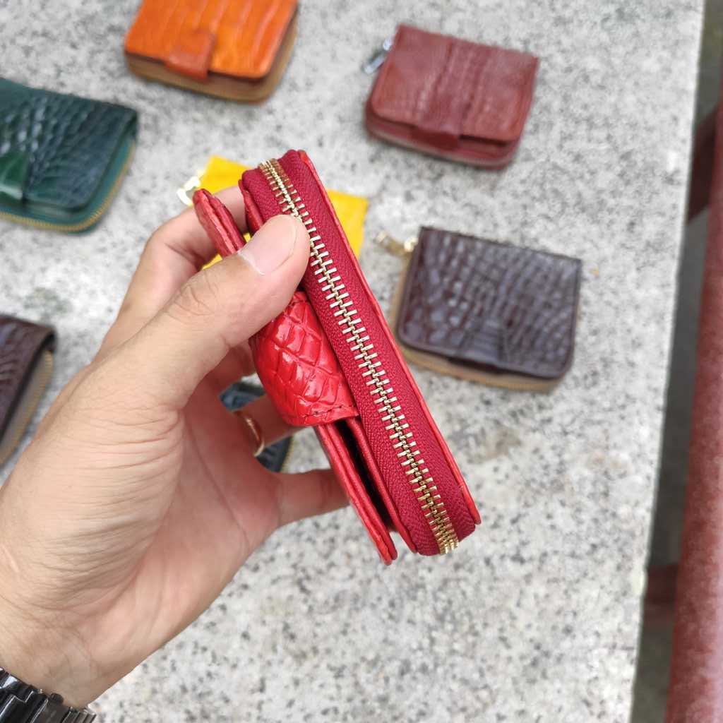 Ví cá sấu nữ mini Phiên bản đặc biệt [ĐỰNG SIÊU NHIỀU ĐỒ]