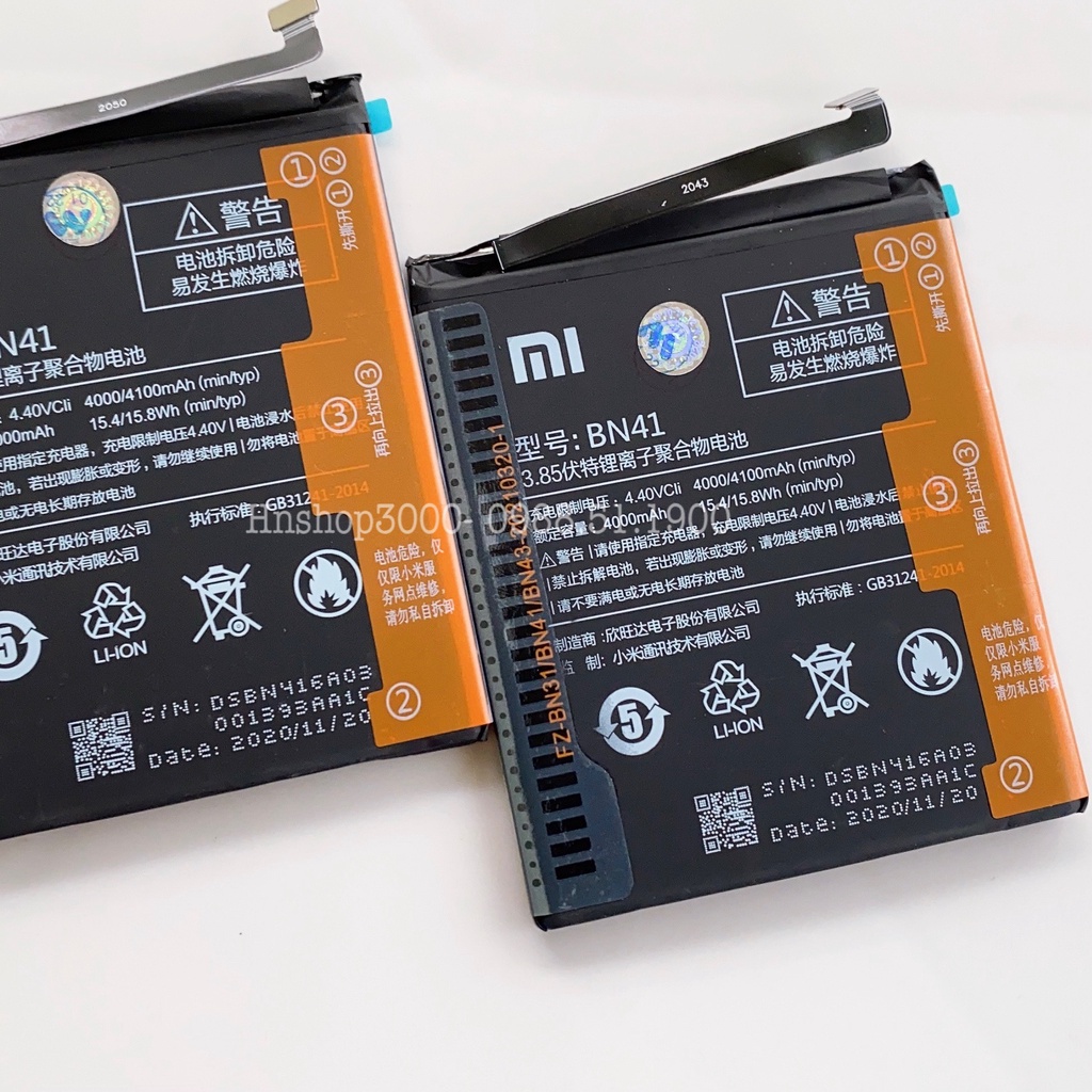 [HCM]Pin Điện Thoại Xiaomi Redmi Note 4 BN41 - Pin Xịn