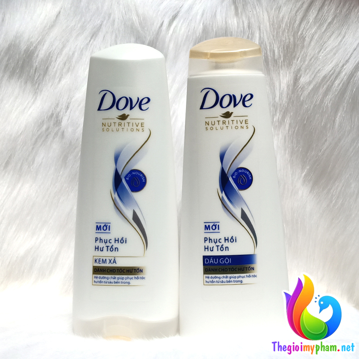 Combo Dầu Gội Dove 330ml + Dầu Xả Dove 353ml
