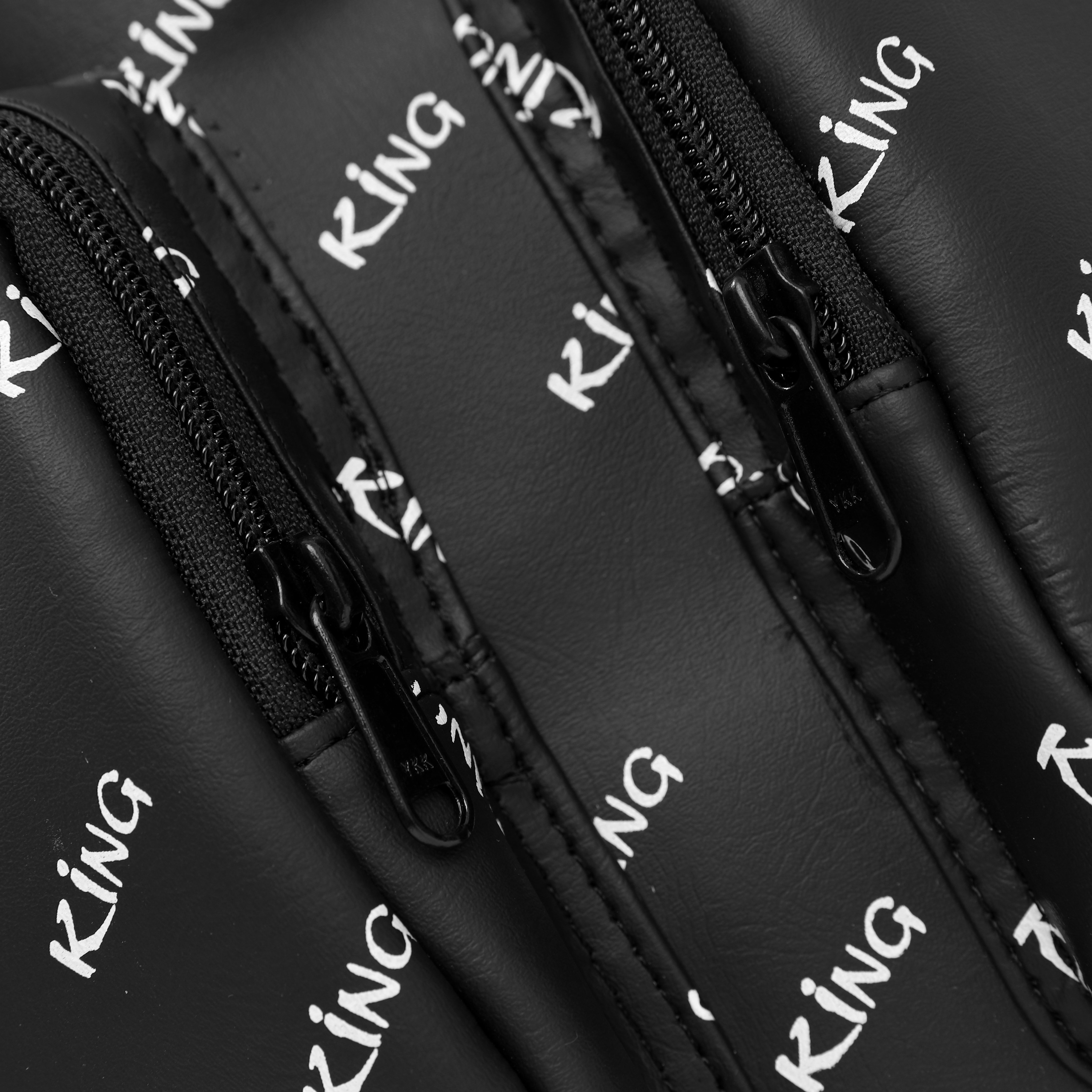Balo Da Backpack Unisex Chống Nước Balo Backpack King 2-Màu Đen king