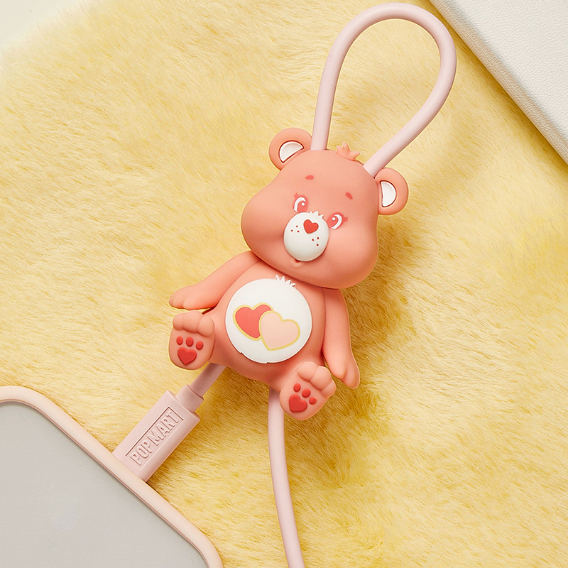POP MART Care Bears Cozy Life Series - Data Cable Blind Box (iPhone/Type-C) Action Figures