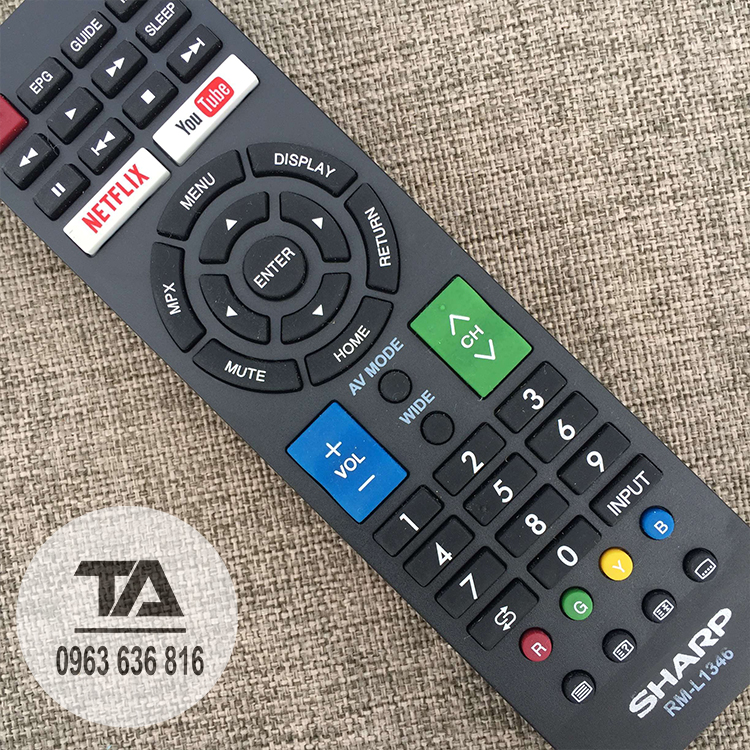 [ FREESHIP ] ✔ REMOTE ĐIỀU KHIỂN TIVI SHARP SMART CÁC DÒNG LED/SMART
