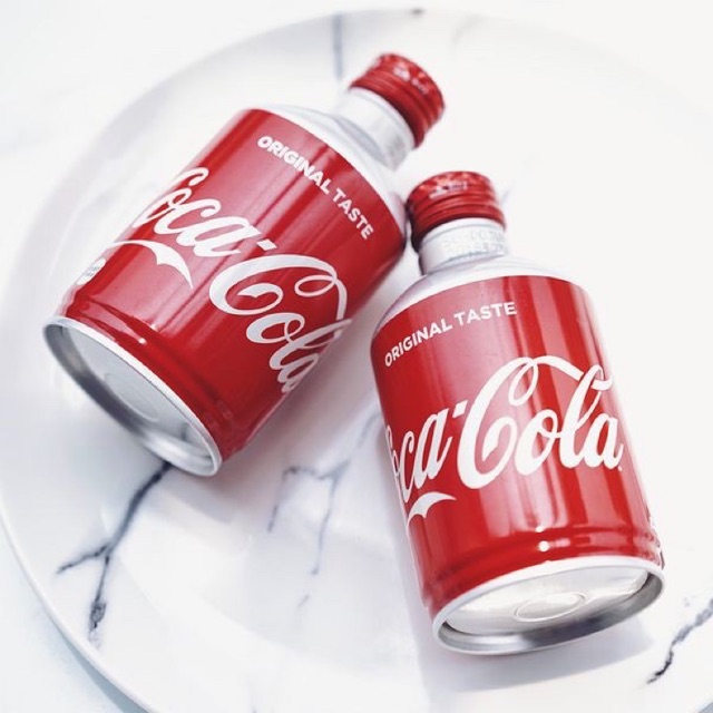 Coca Cola Nắp Vặn Nhôm Nhật Bản Chai 300ml