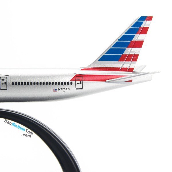 [HCM]Mô hình máy bay American Airlines Boeing B777 20cm Everfly