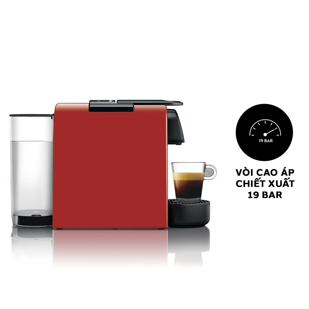 Máy pha cà phê viên nén Nespresso Essenza Mini - Đỏ