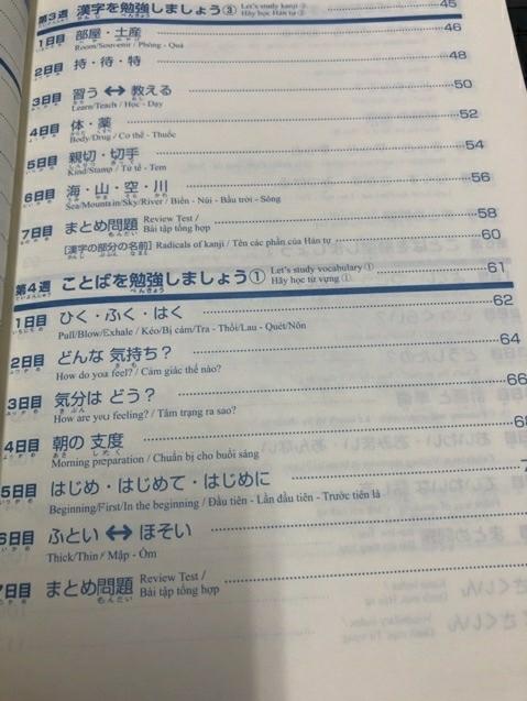 [HCM]Sách Soumatome N4 kanji và từ vưng