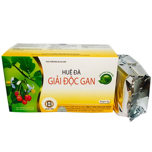 Huệ Đà giải độc gan 30 gói
