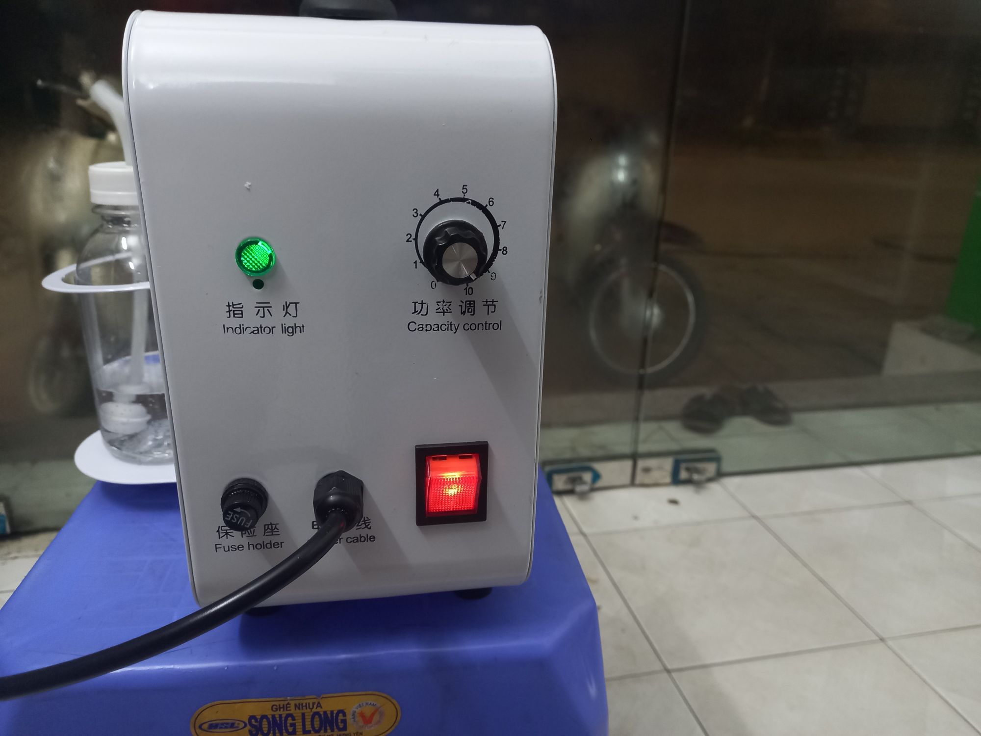 Máy hấp phục hồi  Phun Nano để bàn cao cấp