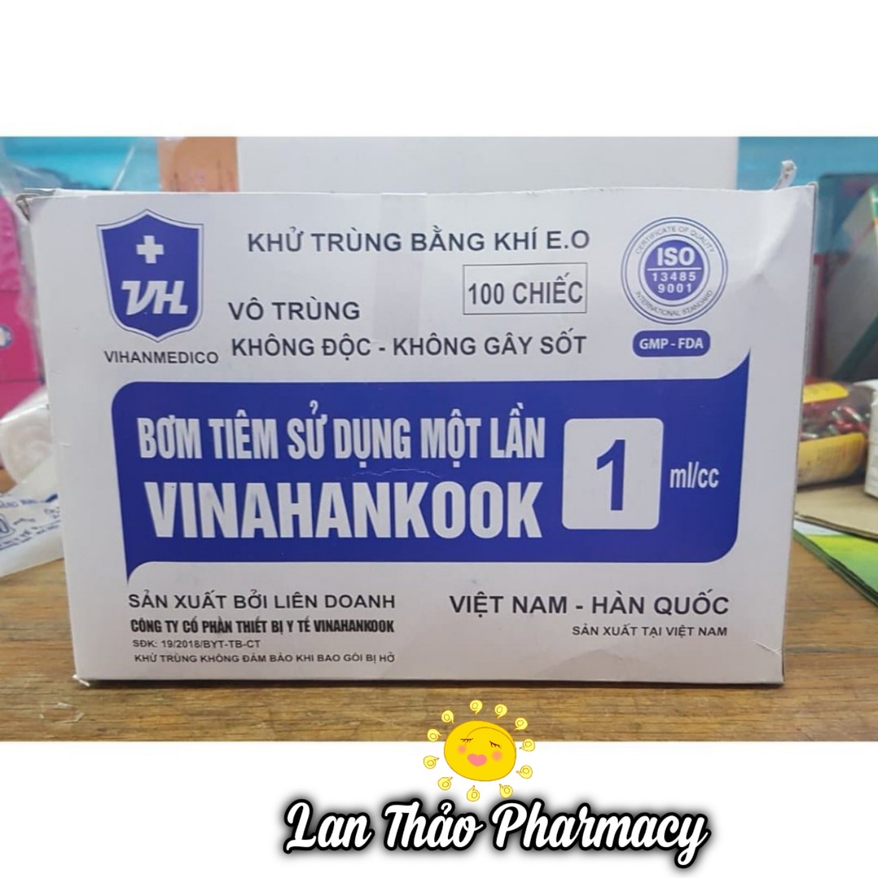 Bơm tiêm sử dụng 1 lần vinahakook 1cc, 3cc, 5cc,10cc, 20cc, 50cc