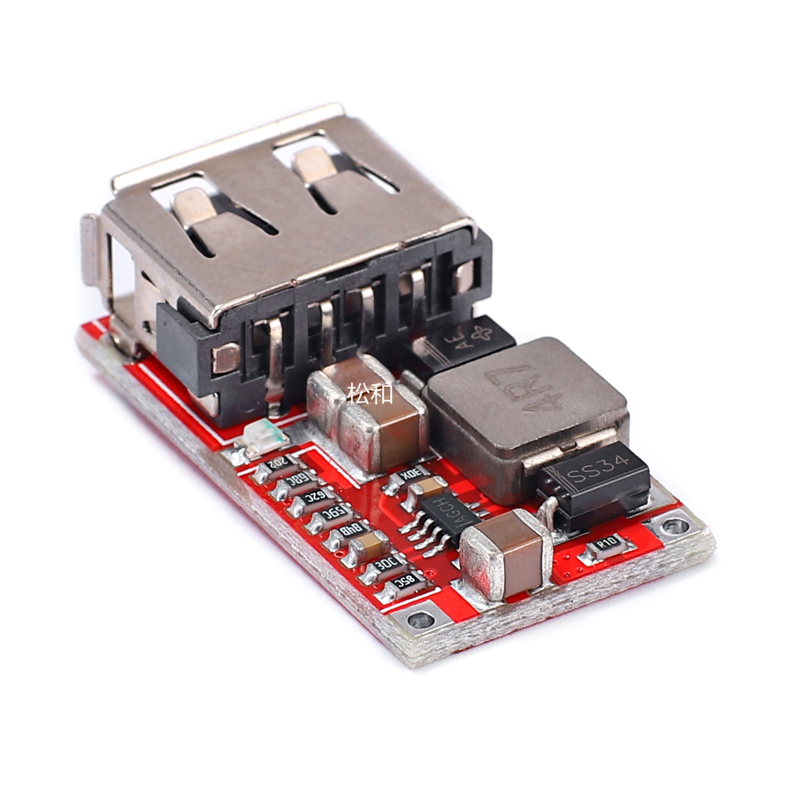 Mạch Nguồn Giảm áp DC Mini 5V3A cổng USB