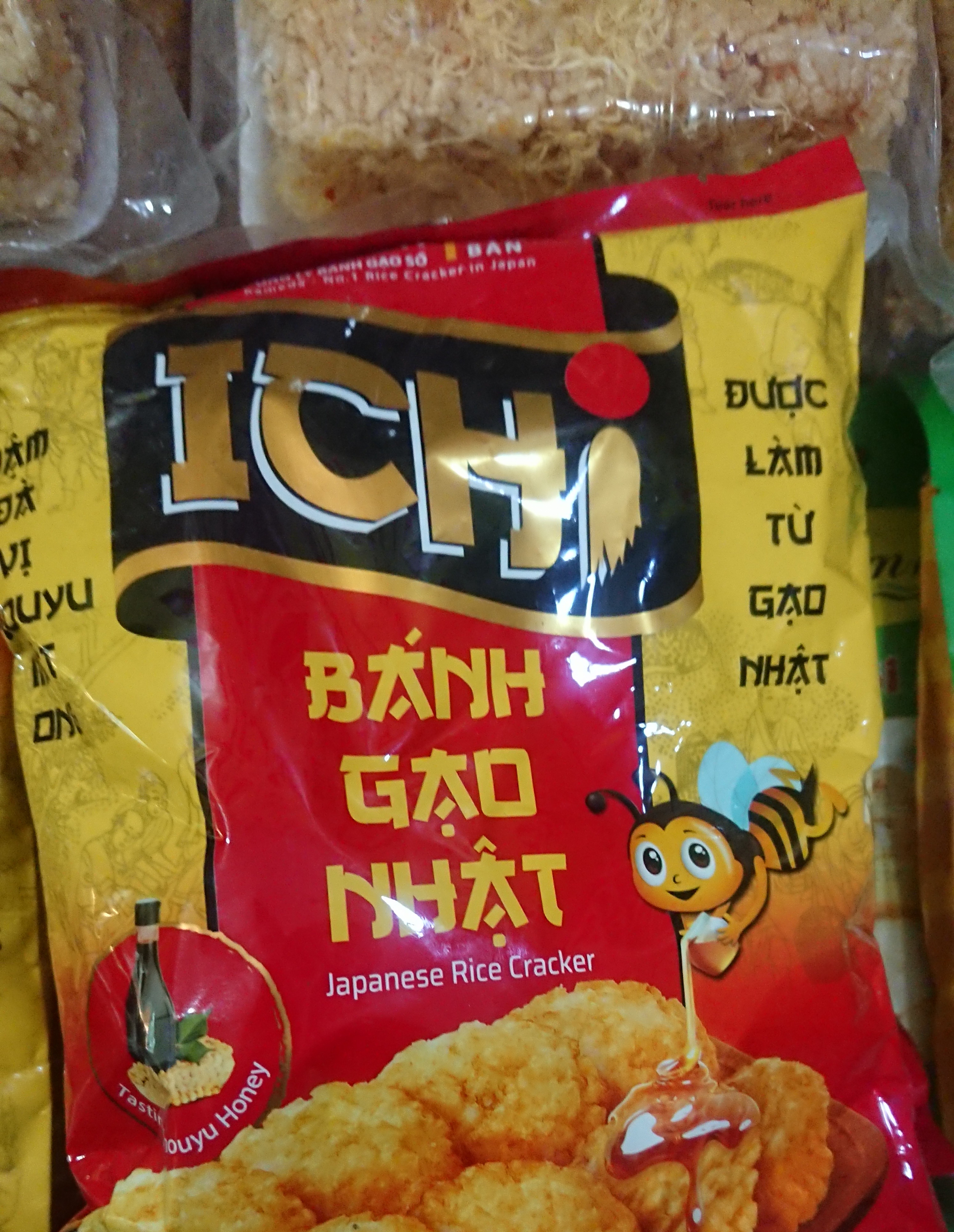 Bánh gạo Nhật Ichi vị mật ong ICHI 2 GÓI