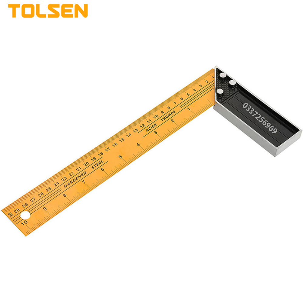 Thước Ke Thước Đo Góc Vuông 250mm 10inch - xuất khẩu thị trường châu âu sản phẩm chuyên dụng dùng để đo đạc