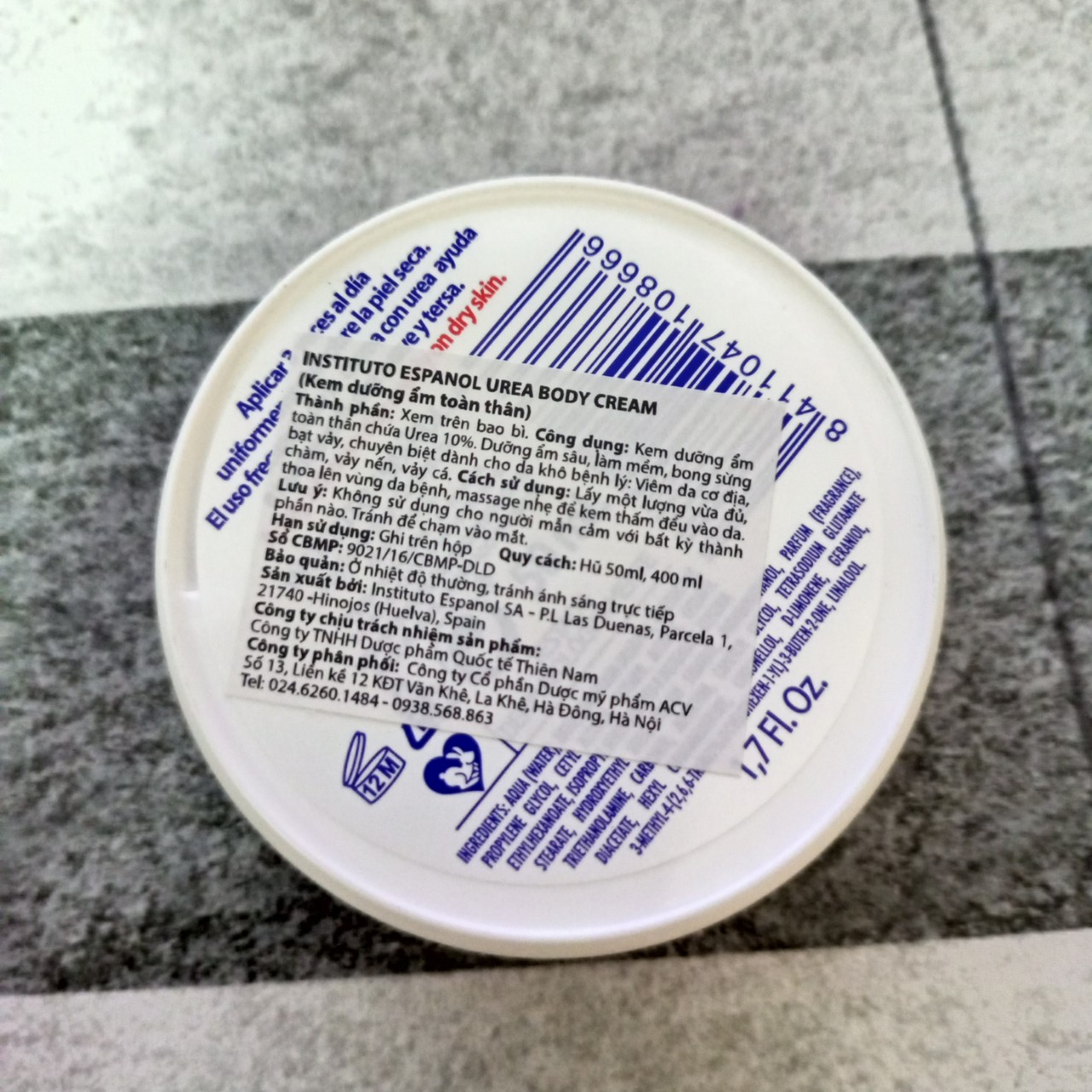 DƯỠNG ẨM UREA DẠNG KEM