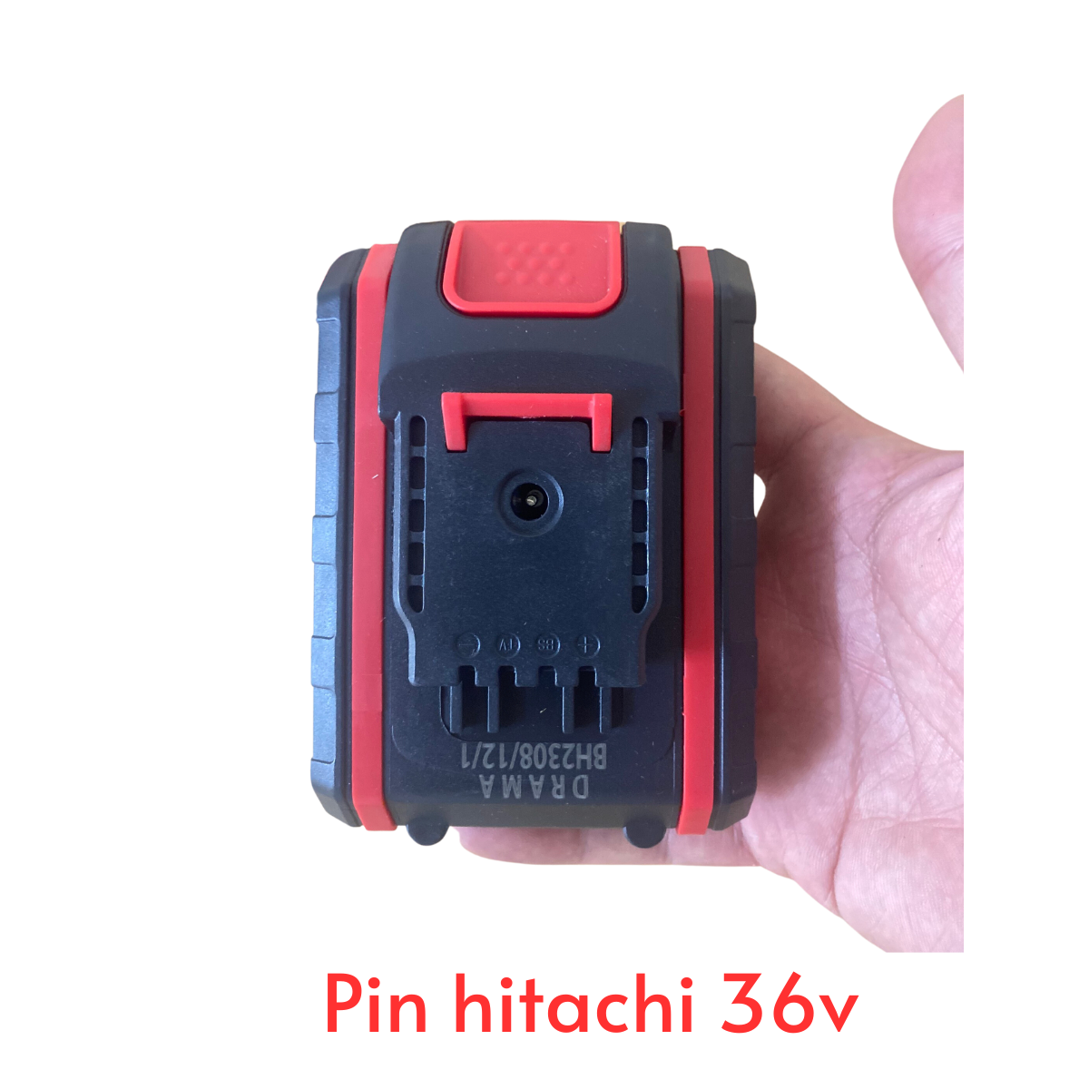 Pin 36v hitachi thay được cho pin máy khoan 21v,28v,36v cùng chân