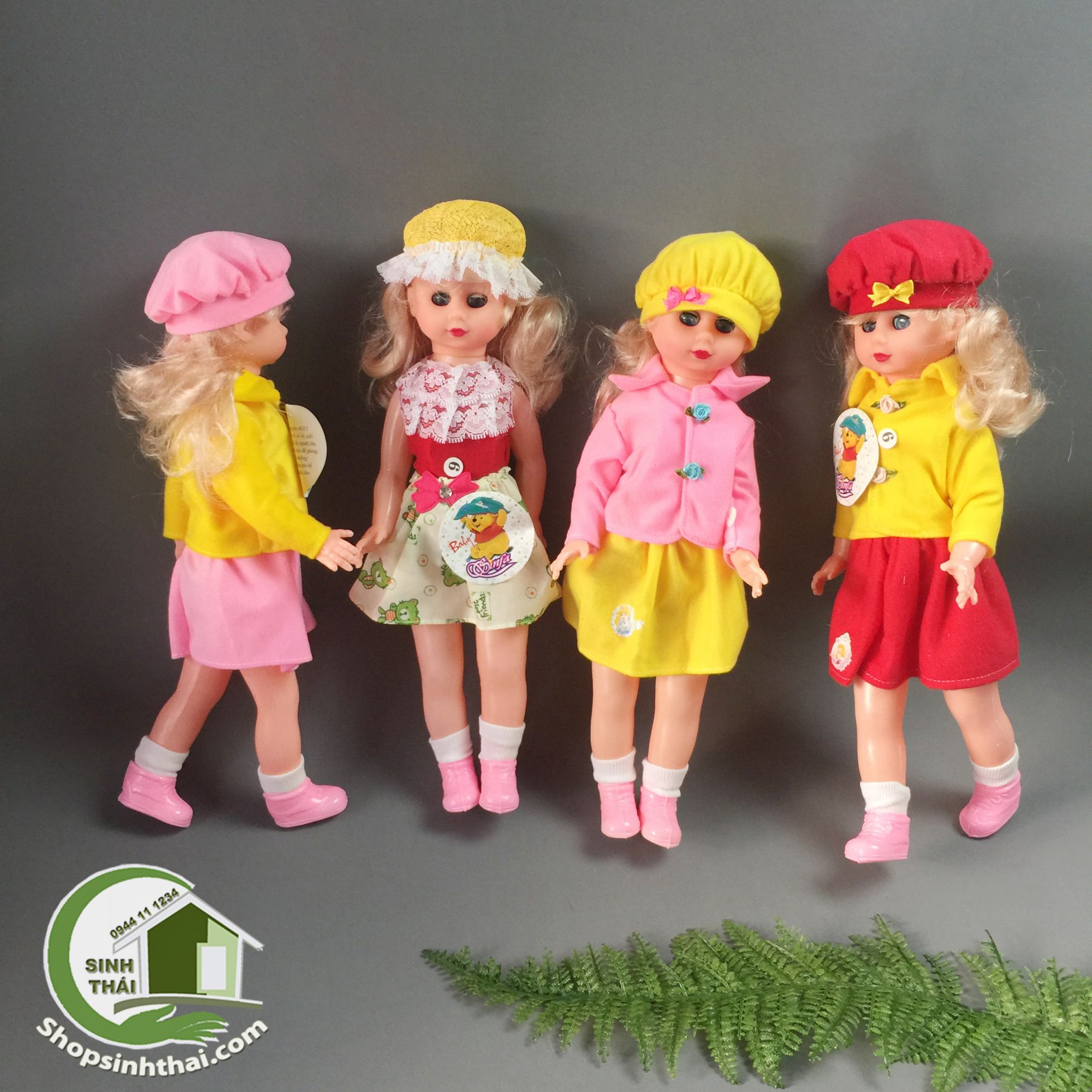 Búp bê em bé lớn có nhạc 40cm x 12cm