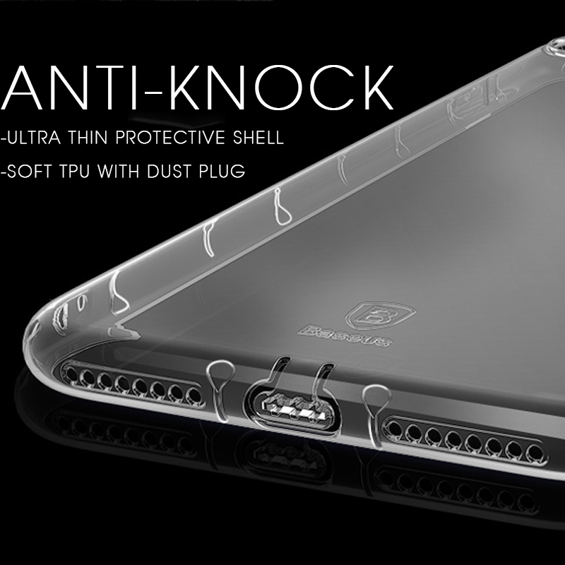 [HCM]Ốp lưng silicon nhám siêu mỏng chống trầy cho iPhone 7 Plus / iPhone 8 Plus hiệu Baseus Super Slim Stylish Choice (bảo vệ viền chống trầy cực tốt chất liệu cao cấp) - Phân phối bởi Hotphukien