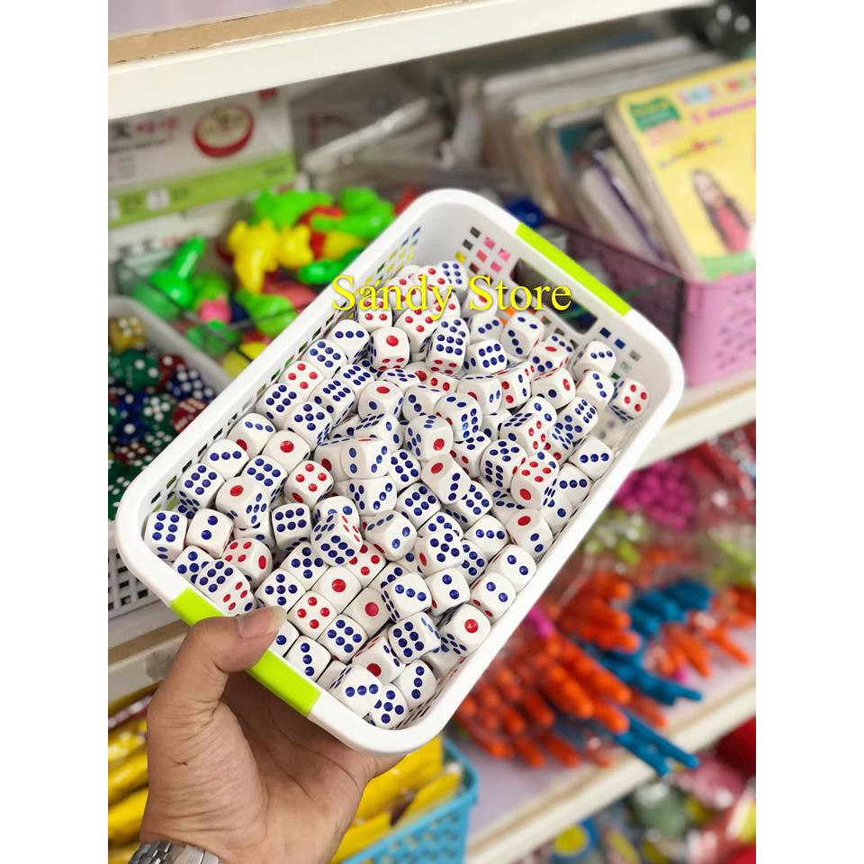 XÚC XẮC NHỰA CỨNG ( SET 10 VIÊN )