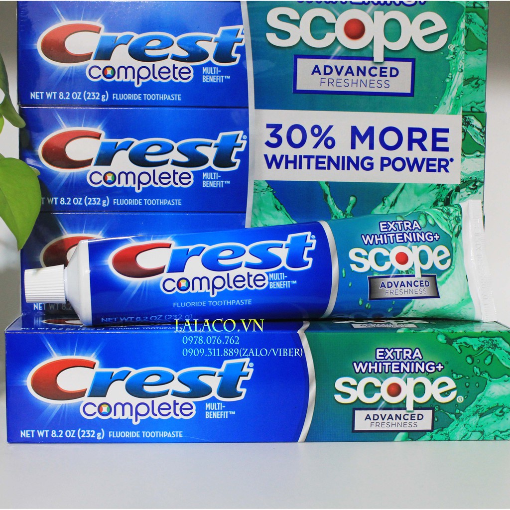 Crest Complete Extra Whitening Scope Toothpaste 152g - Usa