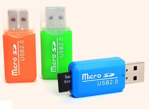 [HCM]Combo 2 Đầu đọc thẻ nhớ nhựa (Nhiều màu)