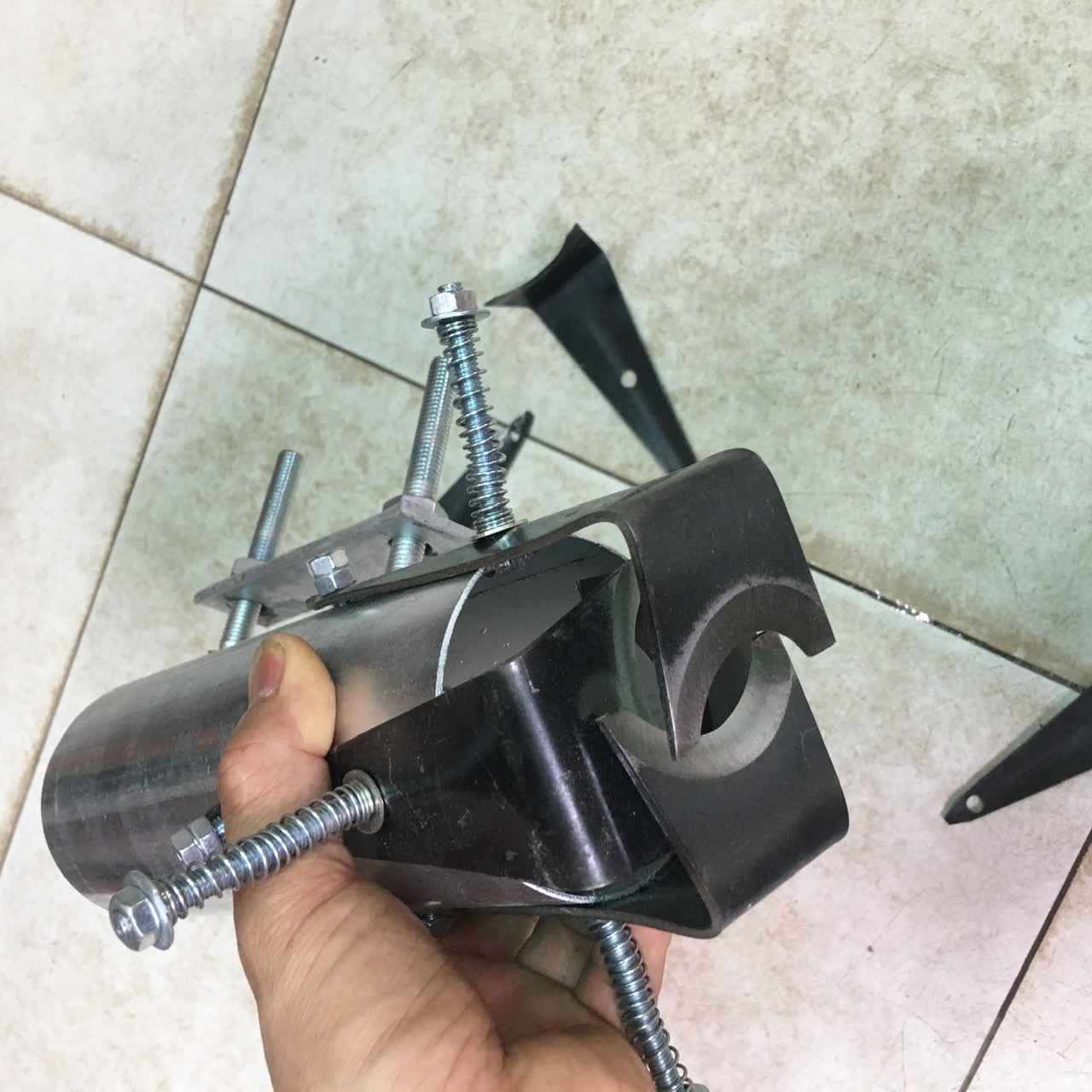 ỐNG CẠO MÍA  VÀ 4 lưỡi sơ LOẠI DẦY
