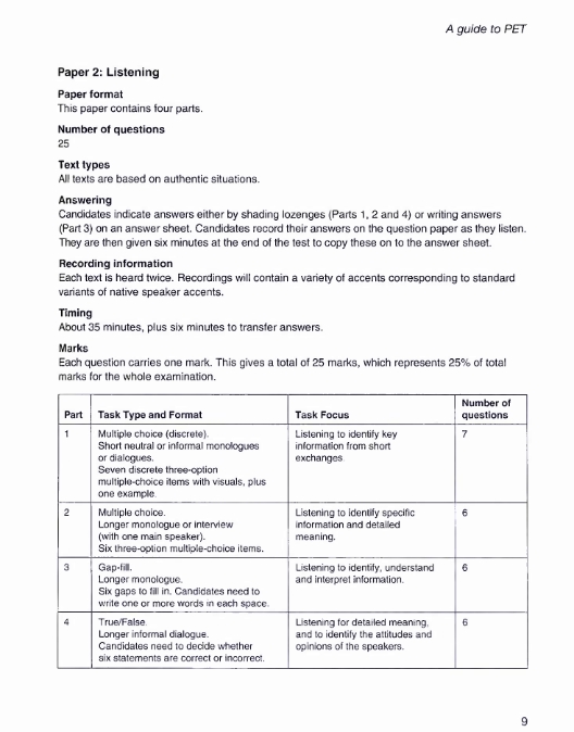 Cambridge Preliminary English Test - PET bộ 8 cuốn