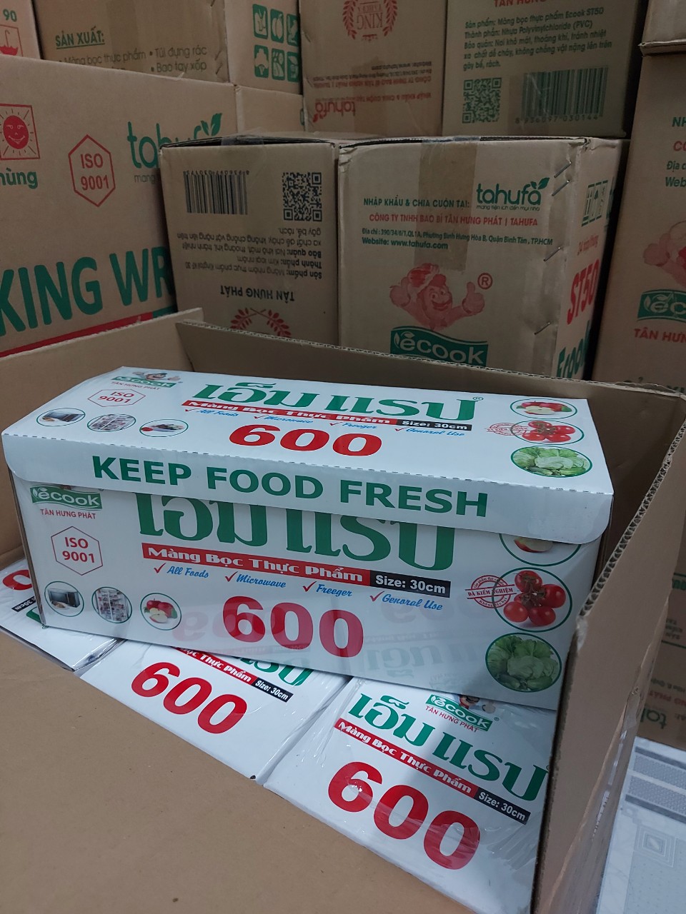 Màng Bọc Thực Phẩm Cao Cấp Ecook 600 Thái
