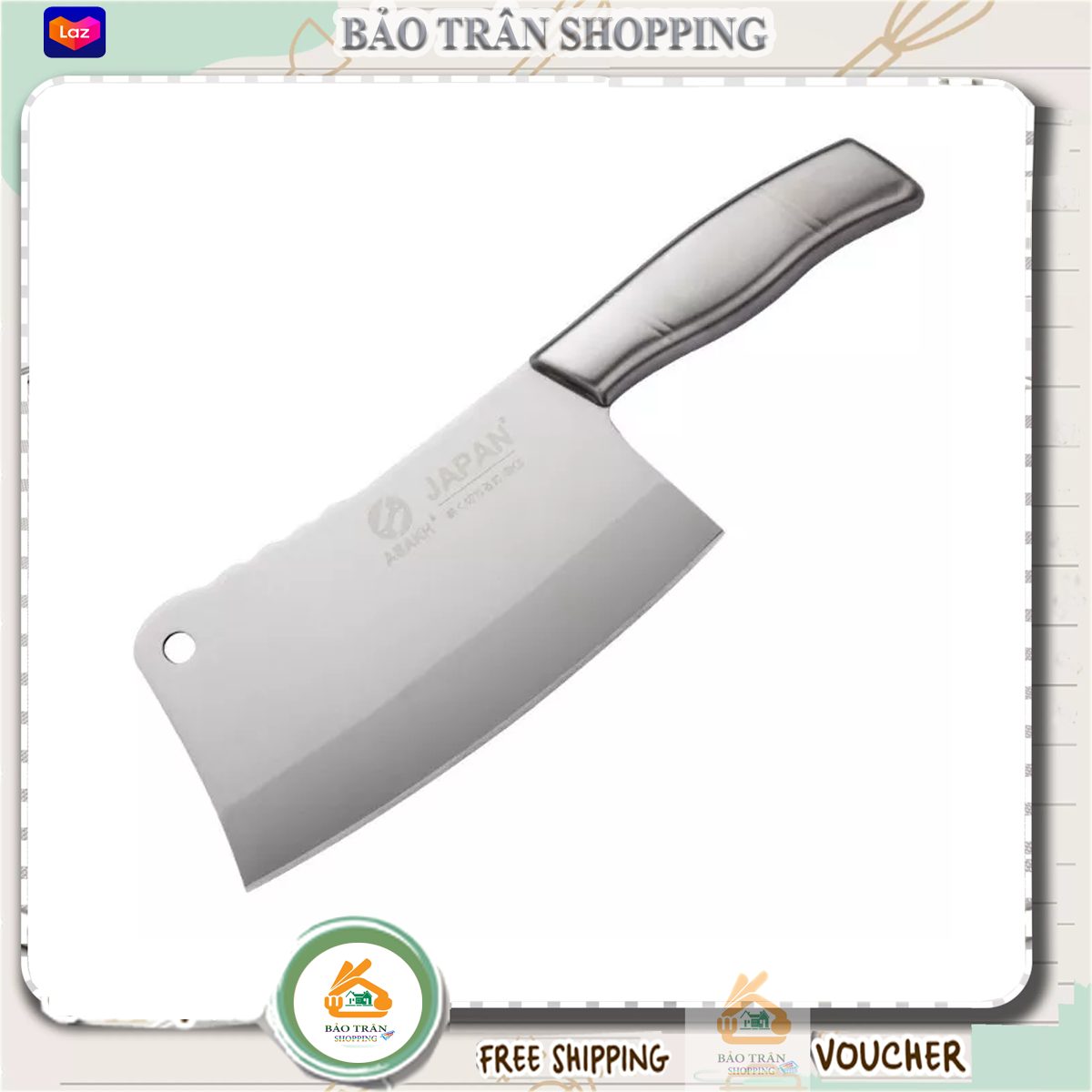 DAO CHẶT XƯƠNG SLICE KNIFE INOX