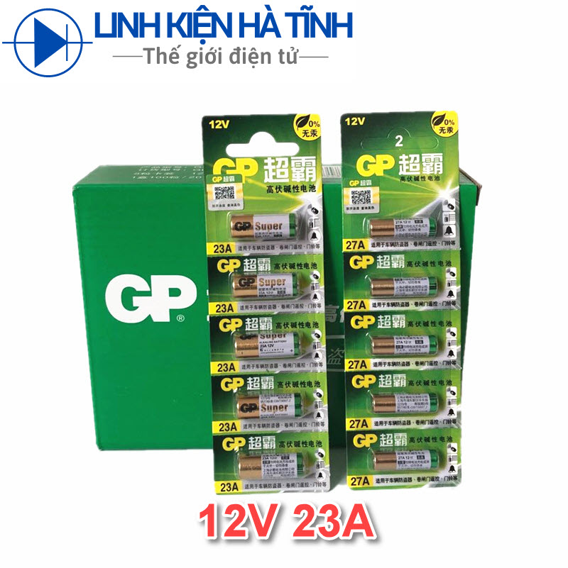 5 cục pin 12v23A 12V 23A pin điều khiển cửa cuốn pin remote