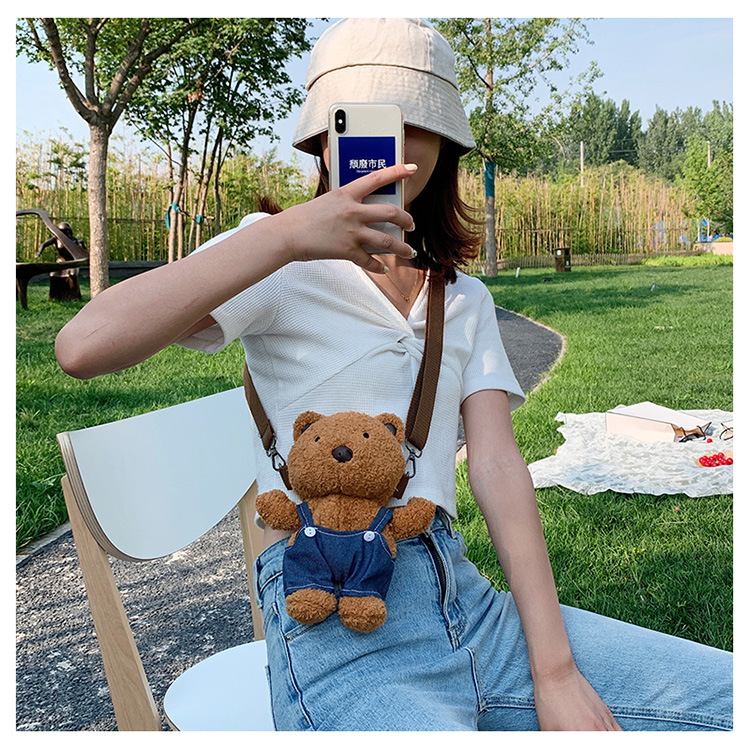 Túi đeo chéo gấu TEDDY siêu dễ thương