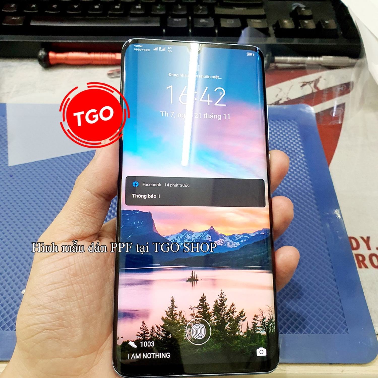 Miếng dán PPF Vivo X60 Pro Plus cao cấp màn hình, mặt lưng