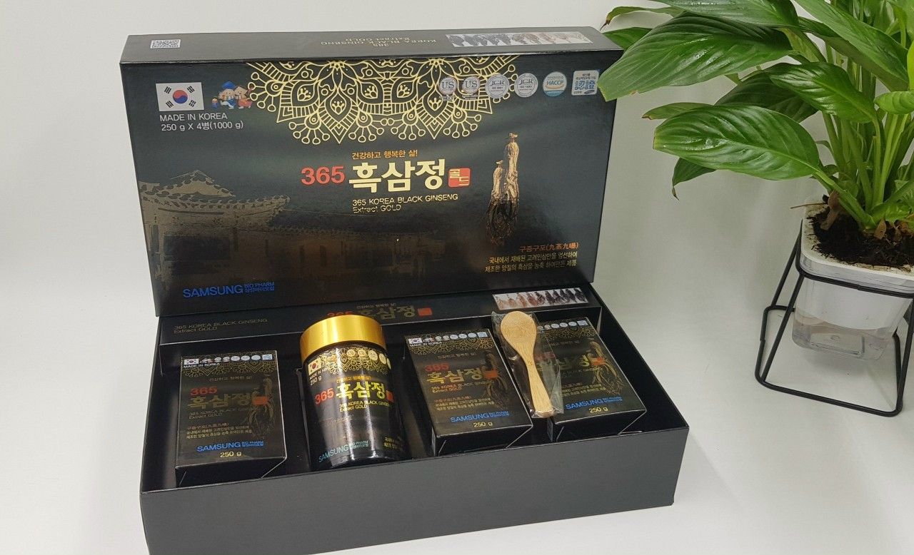 Cao Hắc Sâm 365 Samsung Bio Pharm 100 % Tinh Chất