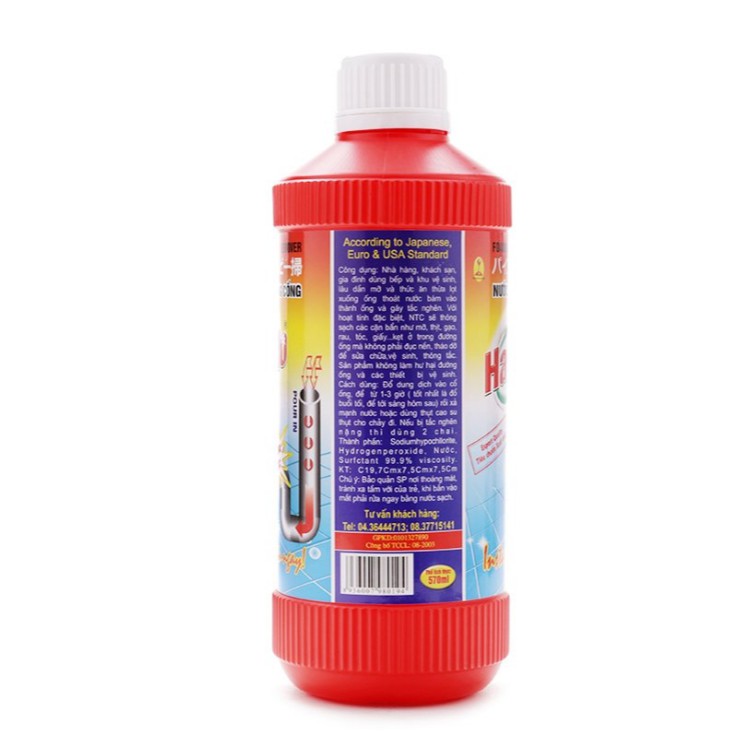 Nước thông cống Hando 570ml hàng xuất khẩu