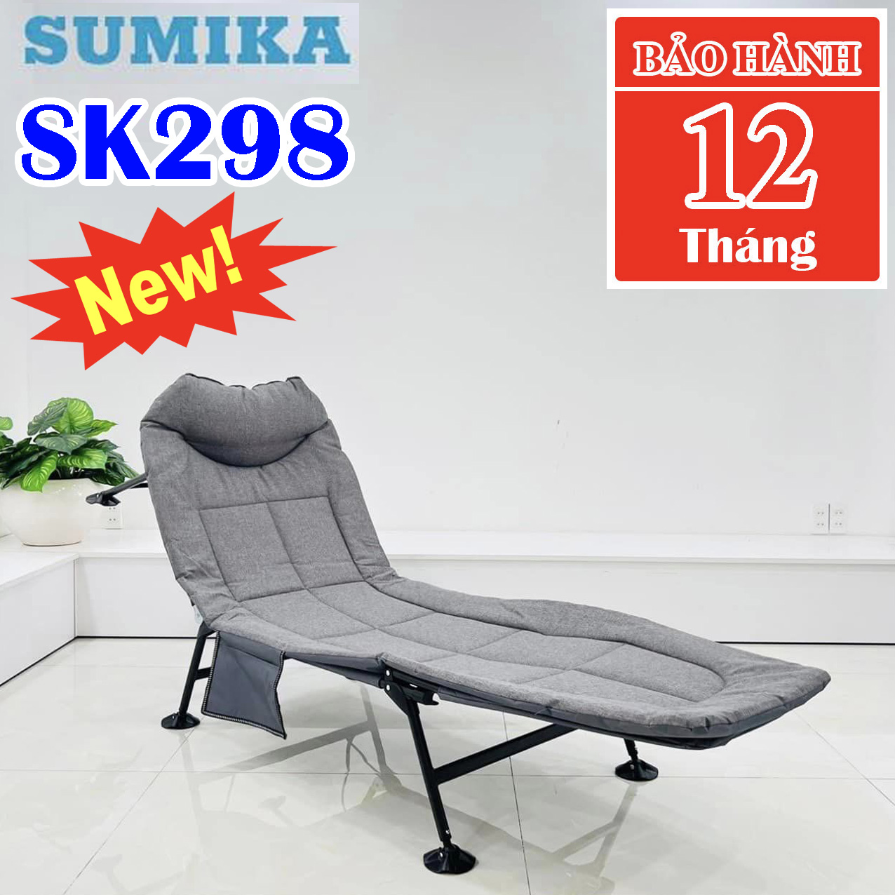 Giường xếp gấp gọn đa năng SUMIKA 298 - SK298