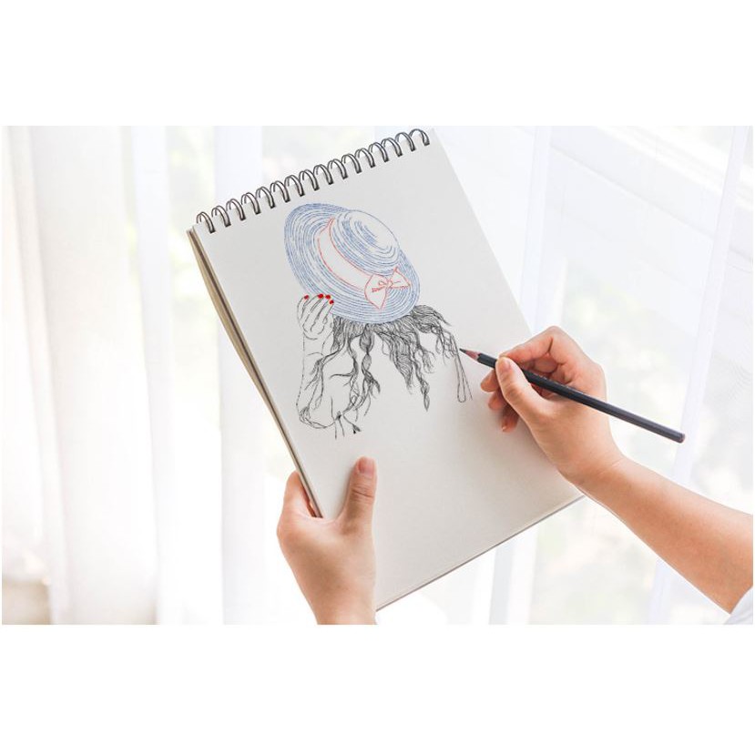 Wirebound Sketchbook A4 50 sheets 160gsm