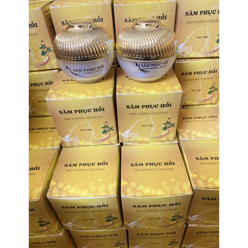 Hộp 20G Sâm Vip ( Kem Nhân Sâm Phục Hồi )