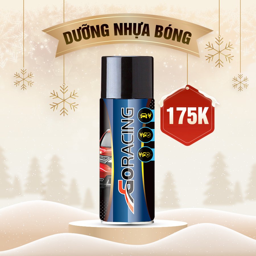 Chai dưỡng bóng dàn áo GoRacing (400ml) 340005