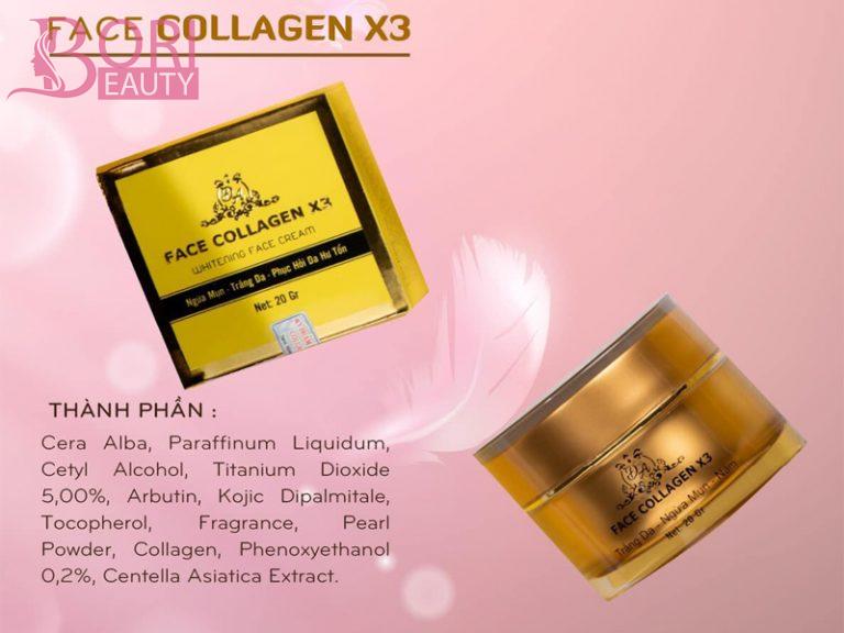 [HCM]kem face collagen x3