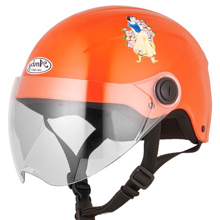 Mũ bảo hiểm cho bé Amby Helmet dạng nửa đầu size lớn cho bé từ 8-12 tuổi